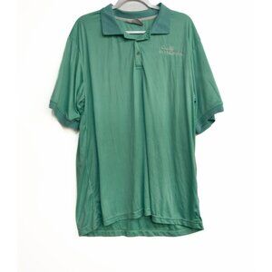 Club Wyndham Green Polo Shirt Mens Size XXL Short Sleeve Collared Shirt